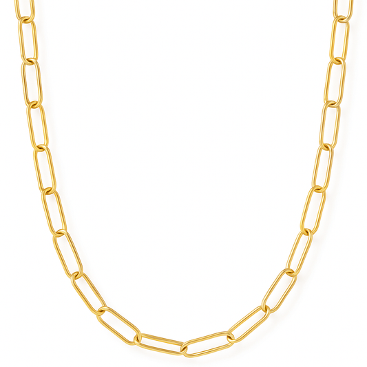 Jayden Paperclip Chain Necklace
