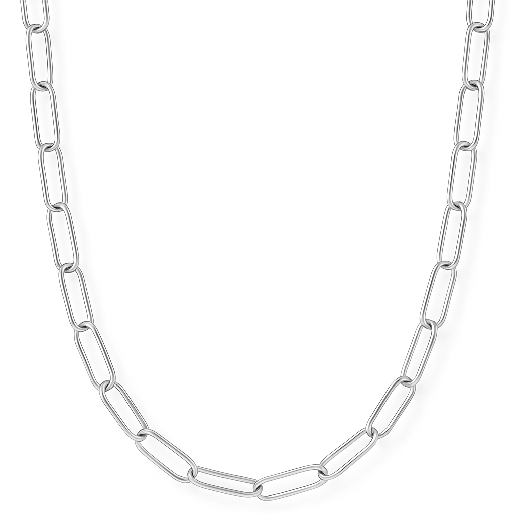 Jayden Paperclip Chain Necklace