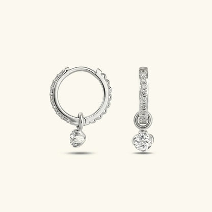 Blake Reversible Diamond Hoops