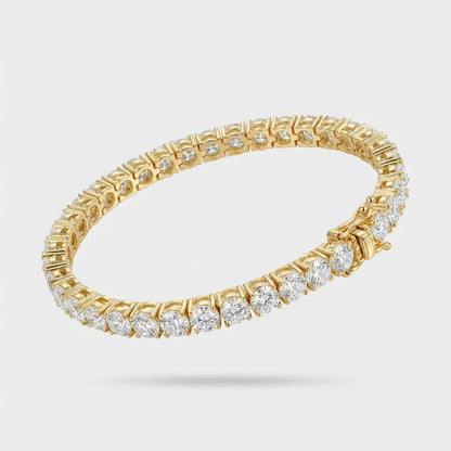 Lumière Tennis Bracelet · S925 Silver & Moissanite
