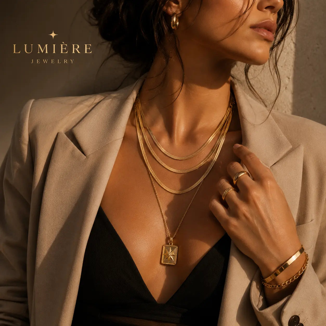 Flat Serpent Chain · Gold / Silver