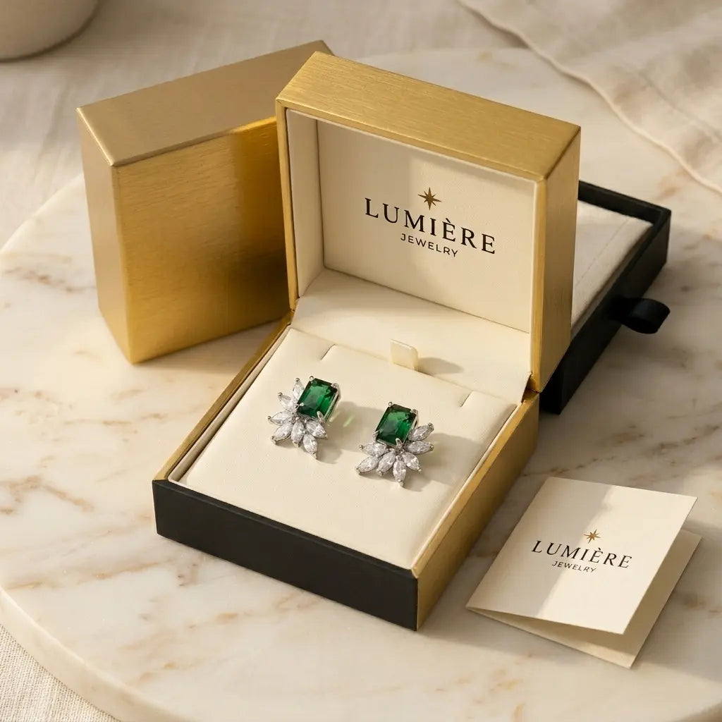 Jardin Studs · Gemstone