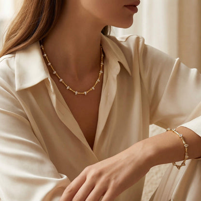 Céleste Collection · 18K Gold Finish