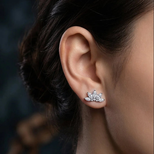 Lotus Stud · ASTM F136 Titanium