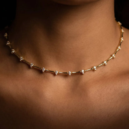 Celeste Collection · Warm Gold Finish