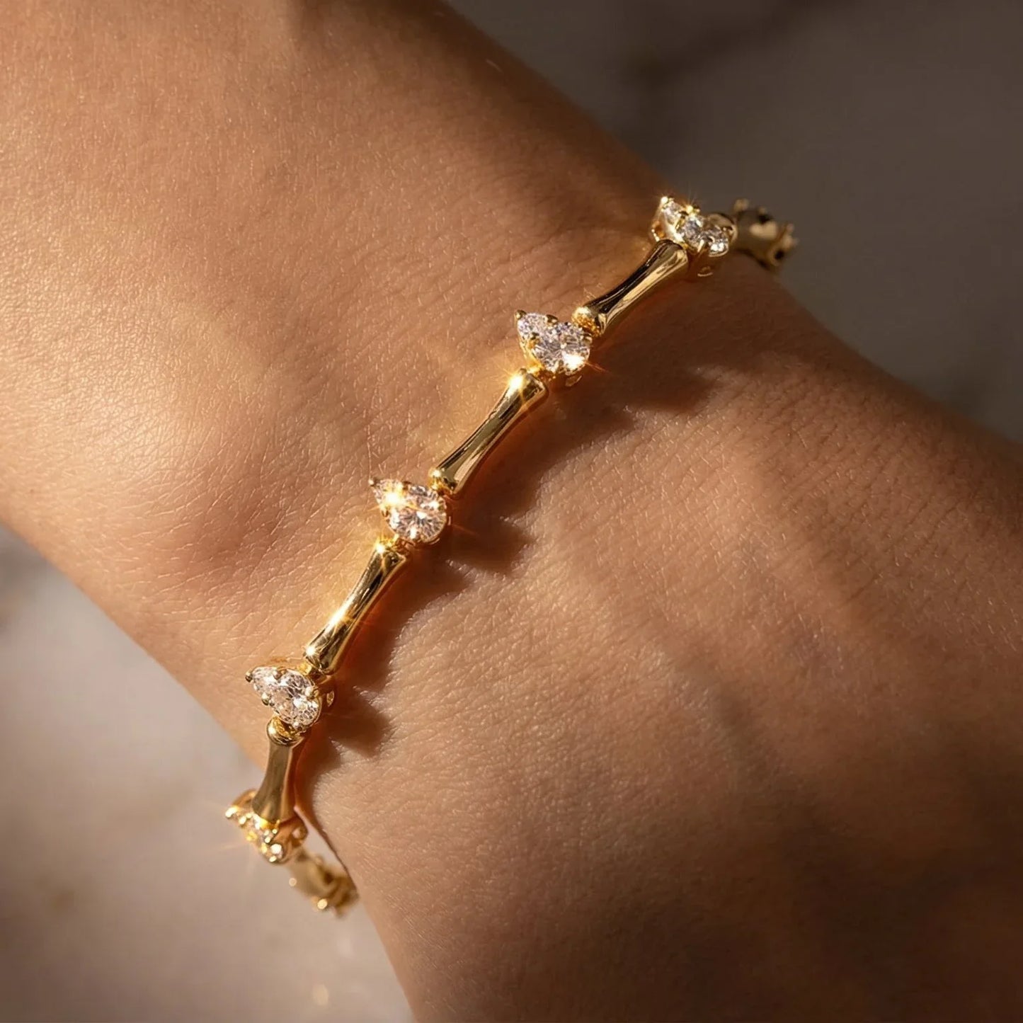 Celeste Collection · Warm Gold Finish