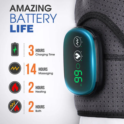 Smart LED Joint Massager: Deep Relief for Knee & Shoulder