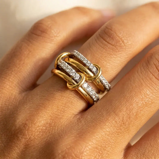 Lynx Ring · 18K Gold Finish