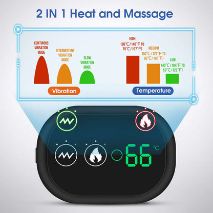 Smart LED Joint Massager: Deep Relief for Knee & Shoulder