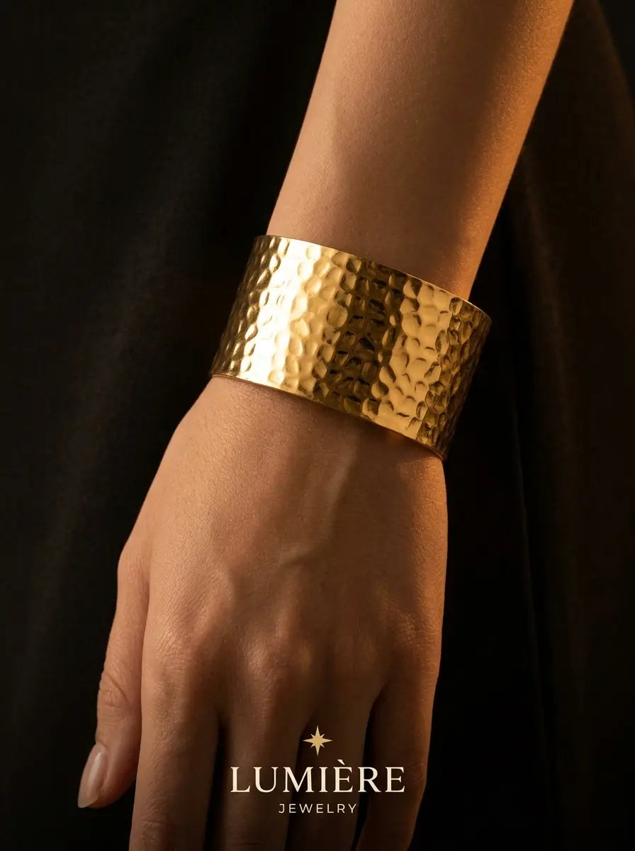 Arc Bangle · 18K Gold Finish