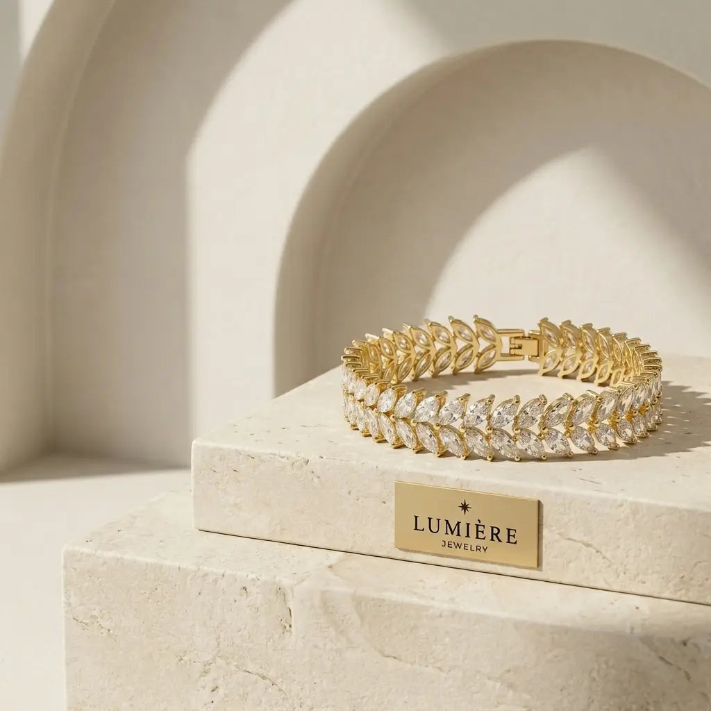 Laurel Bracelet · Gold / Silver