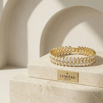 Laurel Bracelet · Gold / Silver