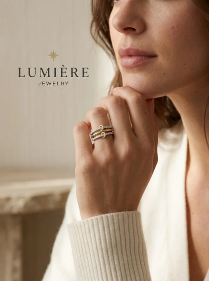 Lynx Sculptural Ring · 18K Gold Finish