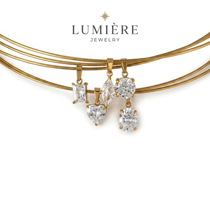 Forme Necklace · 18K Gold Finish
