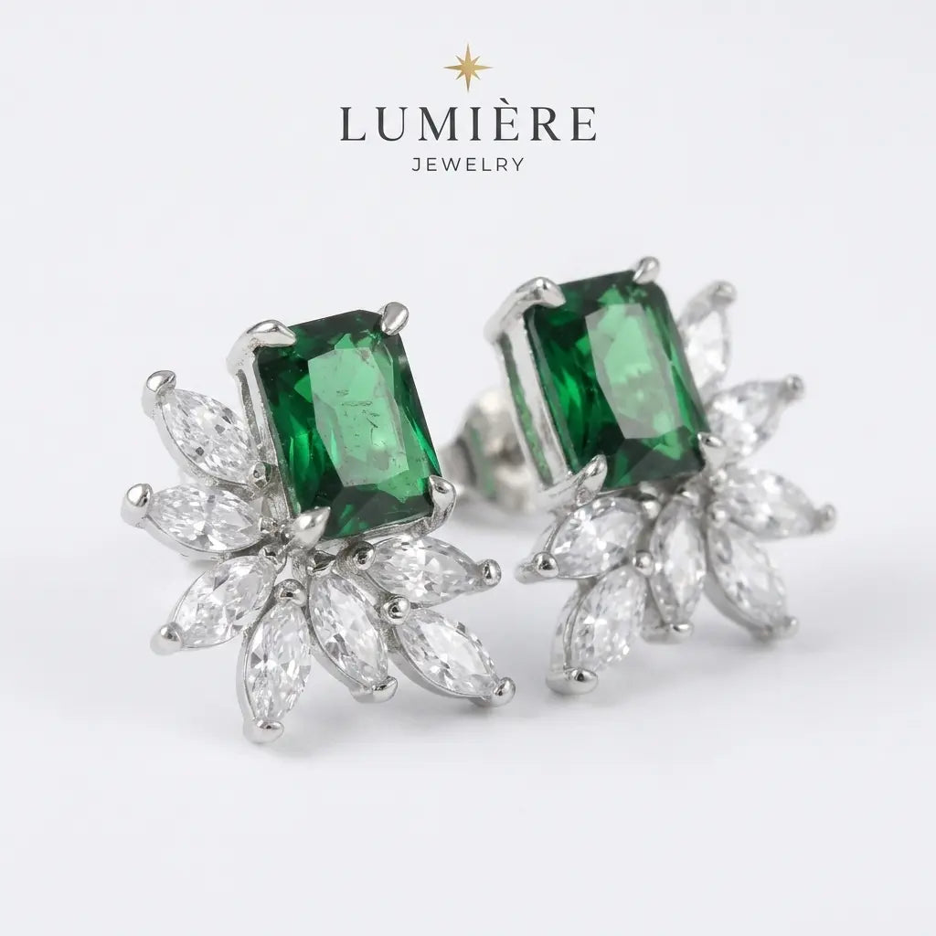 Jardin Studs · Gemstone