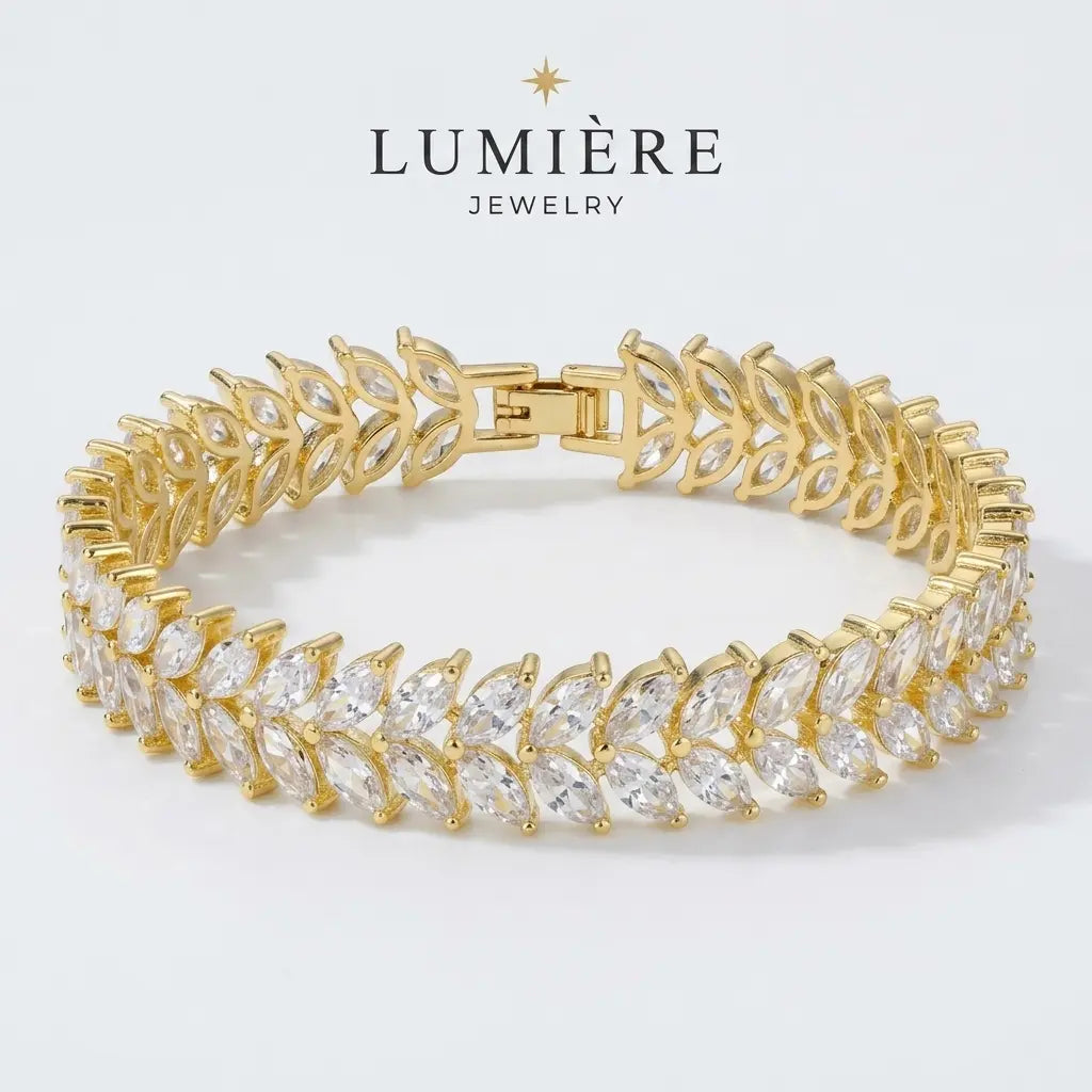 Laurel Bracelet · Gold / Silver