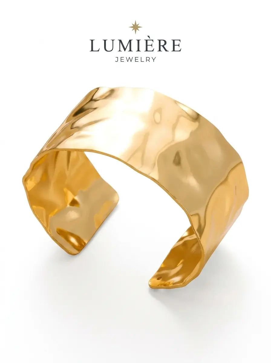 Arc Bangle · 18K Gold Finish