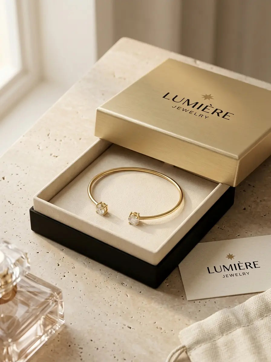 Eclipse Cuff · Gold / Silver