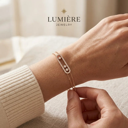 Pavé Link Bracelet
