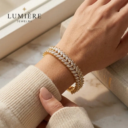 Laurel Bracelet · Gold / Silver