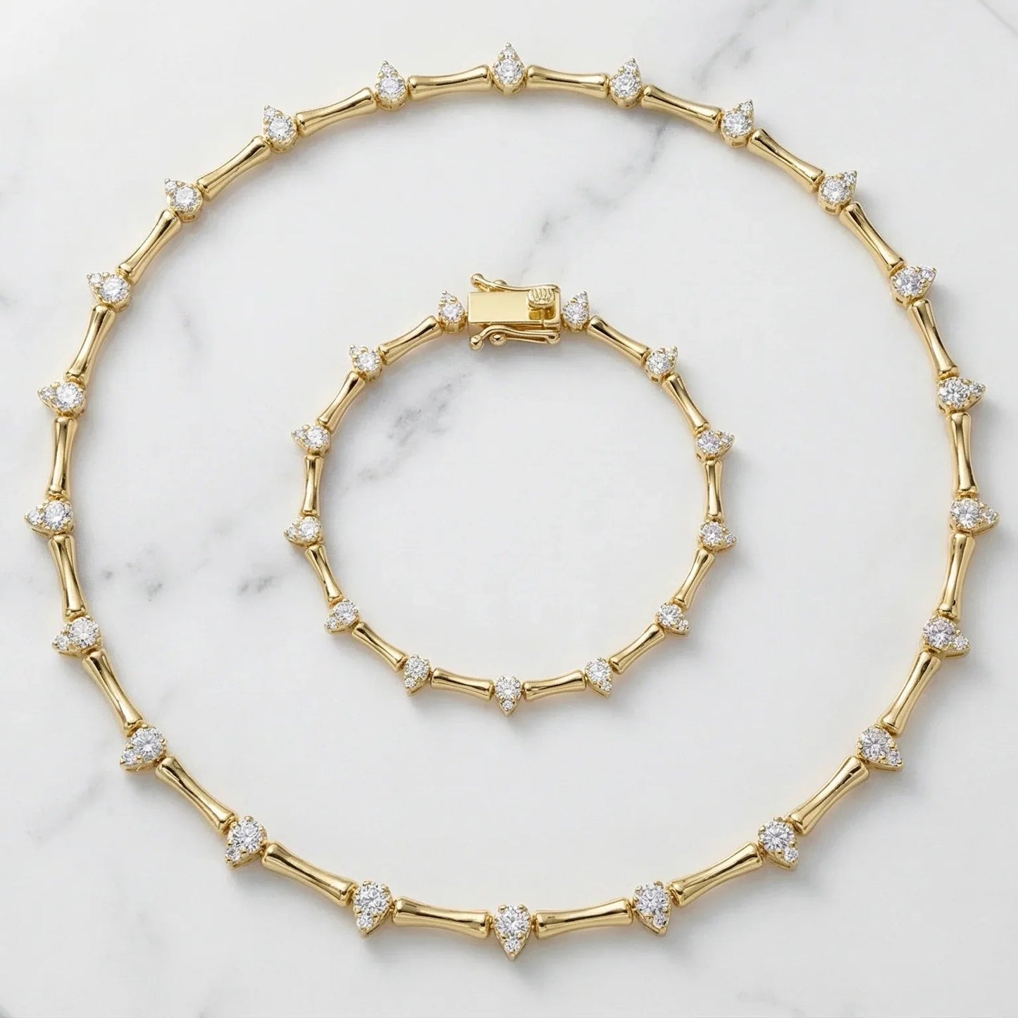 Celeste Collection · Warm Gold Finish