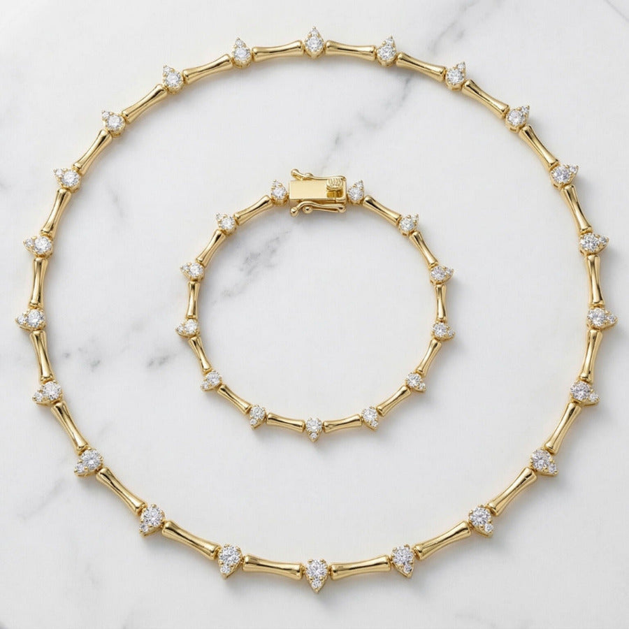 Céleste Collection · 18K Gold Finish
