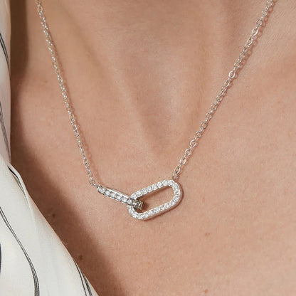 Zoelle Interlocking Diamond Pendant