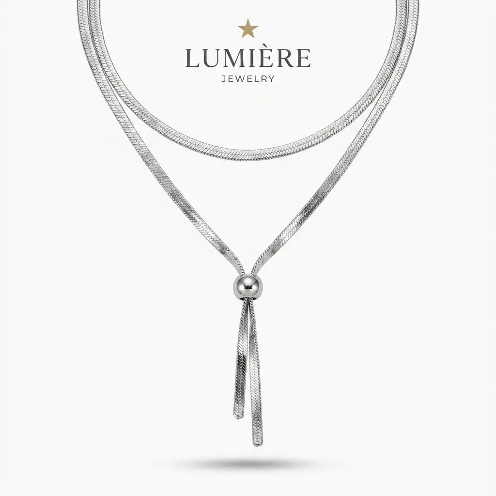 Serpent Chain Necklace · Gold / Silver