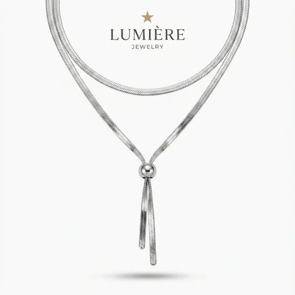 Serpent Chain Necklace · Gold / Silver