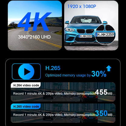 DriveHub 4K: 11" Smart Dash Cam with Wireless CarPlay & Android Auto