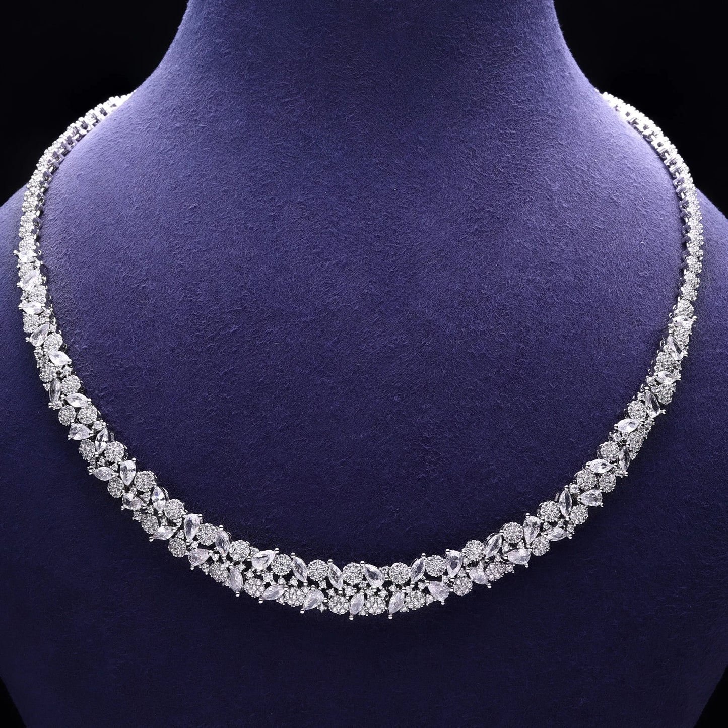 2023 Hot Selling 4-Piece Jewelry Set Cubic Zirconia for Women's Wedding Party Wedding Accessories Dubai, Saudi Arabia