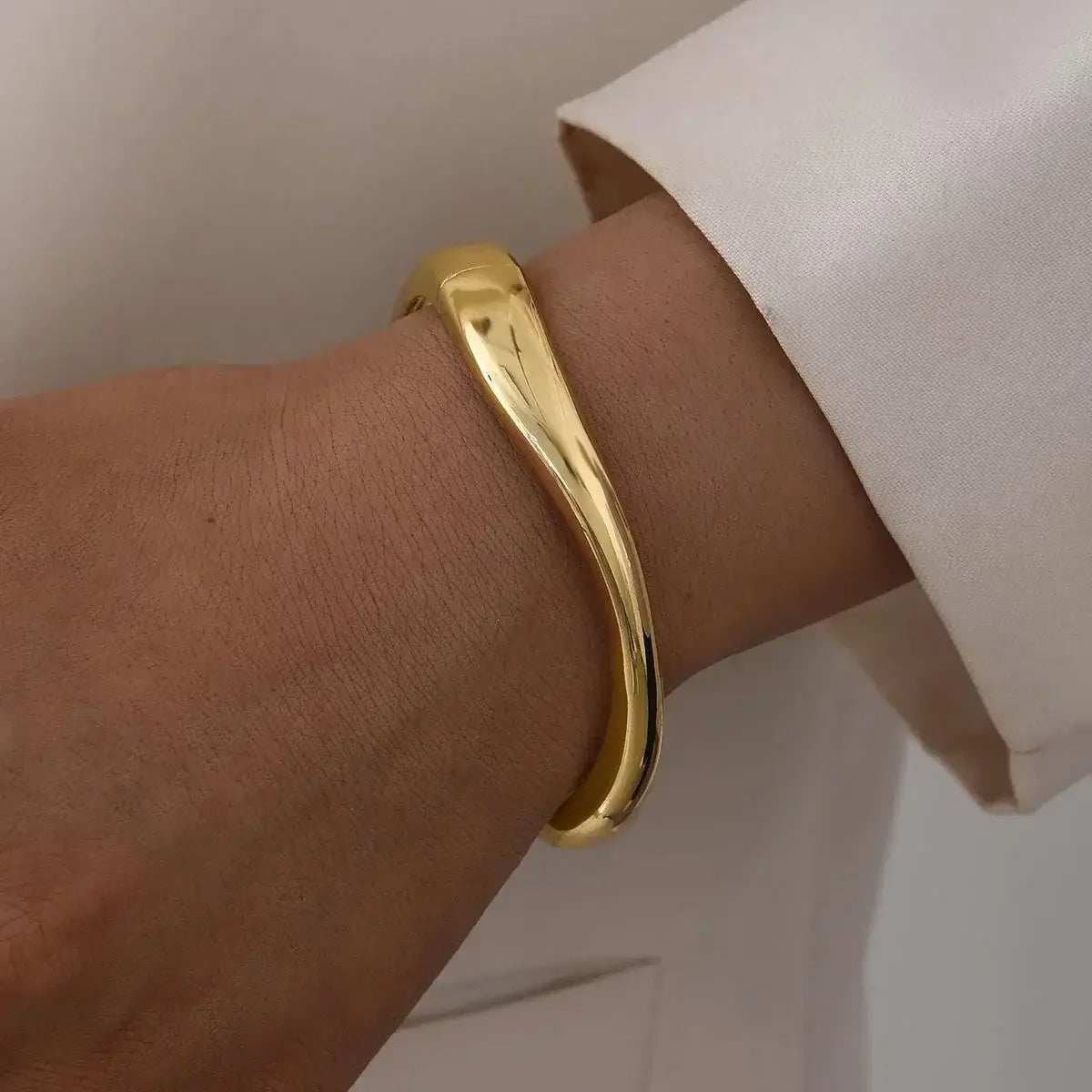 Soleil Bangle Set · 18K Gold Finish
