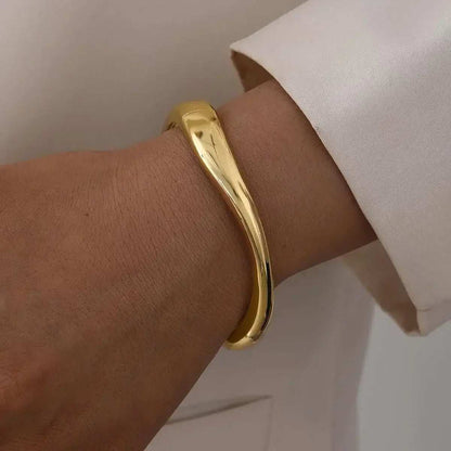 Soleil Bangle Set · 18K Gold Finish