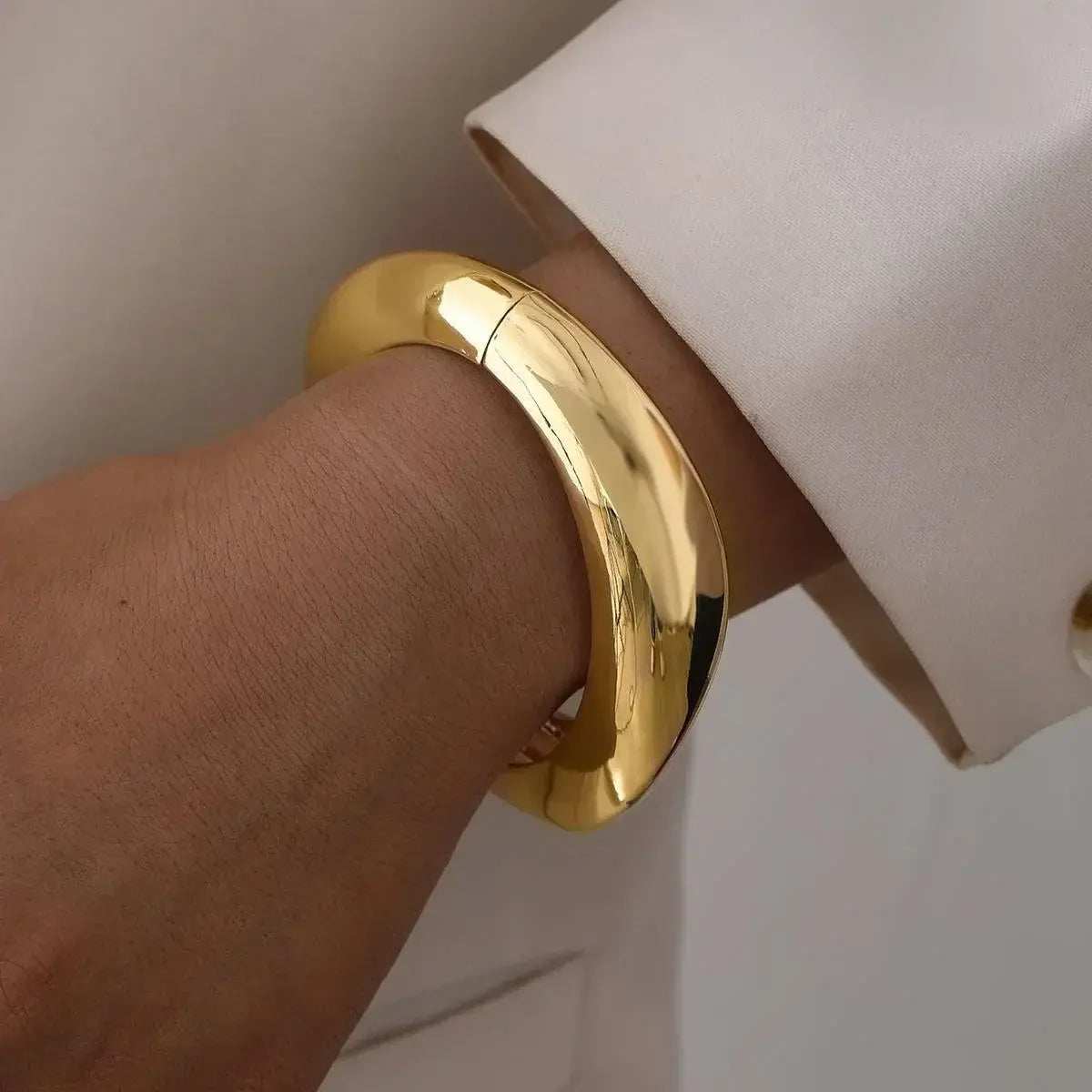 Soleil Bangle Set · 18K Gold Finish