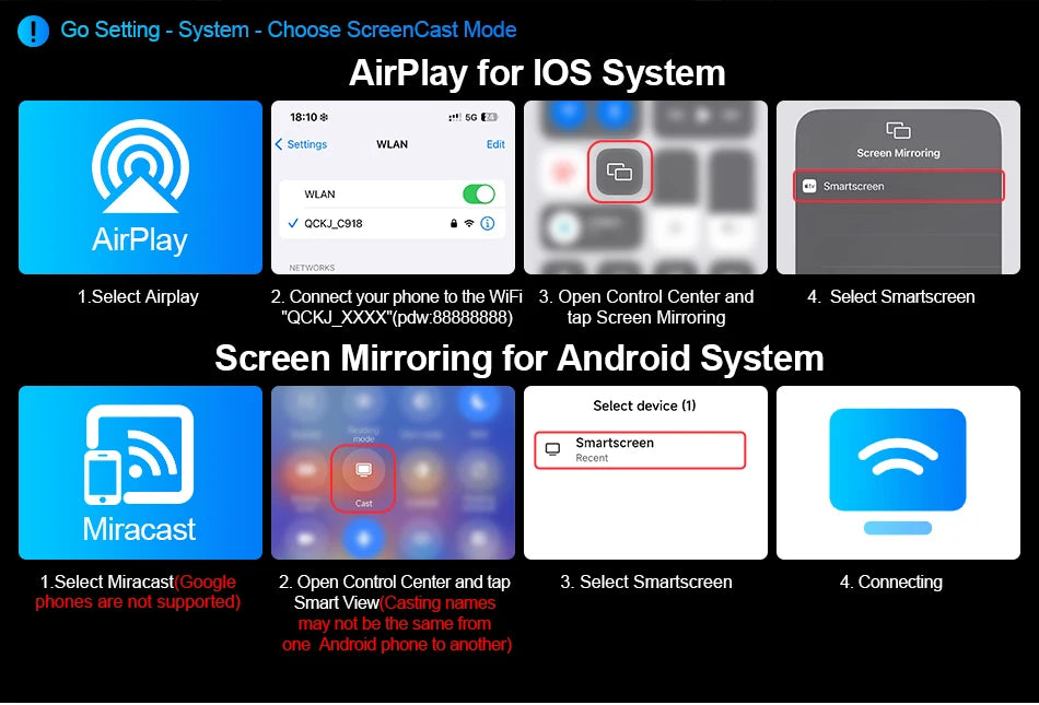 DriveHub 4K: 11" Smart Dash Cam with Wireless CarPlay & Android Auto