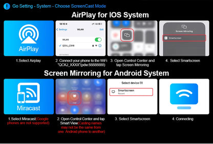 DriveHub 4K: 11" Smart Dash Cam with Wireless CarPlay & Android Auto