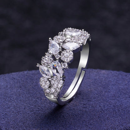 2023 Hot Selling 4-Piece Jewelry Set Cubic Zirconia for Women's Wedding Party Wedding Accessories Dubai, Saudi Arabia