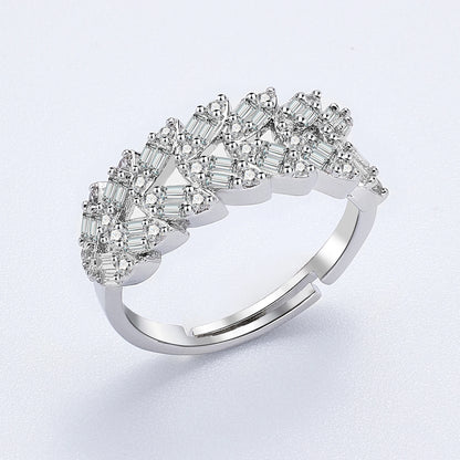 Luxury Women Jewelry Elegant Shape Bridal CZ necklace earrings bracelet ring jewelry sets & m Big Wedding Jewelry Sets For Bride