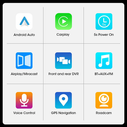 DriveHub 4K: 11" Smart Dash Cam with Wireless CarPlay & Android Auto