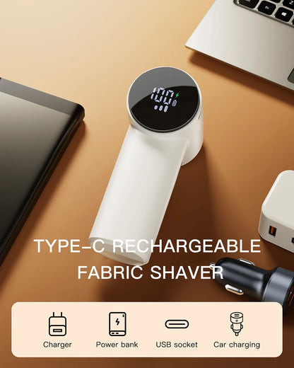 ColdSky Revive™: 3-Speed Rechargeable Fabric Shaver & Lint Remover