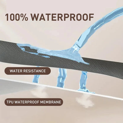SilentGuard: 100% Waterproof Mattress Protector – Breathable & Noiseless Jersey Bed Cove