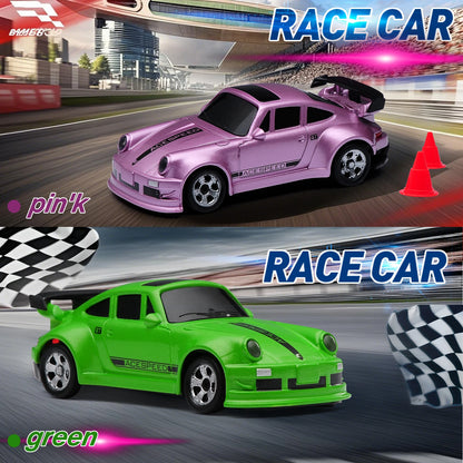 NanoDrift 4WD: 1/64 Scale Pro Racing Car – High-Speed Mini Drift