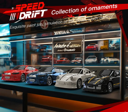Desktop DRIFT CAR 1:64 Scale - High Speed Mini Drift