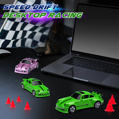 NanoDrift 4WD: 1/64 Scale Pro Racing Car – High-Speed Mini Drift