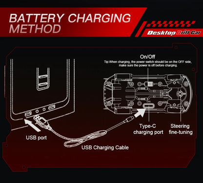 Desktop DRIFT CAR 1:64 Scale - High Speed Mini Drift