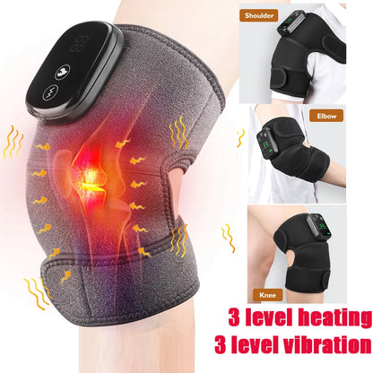 Smart LED Joint Massager: Deep Relief for Knee & Shoulder