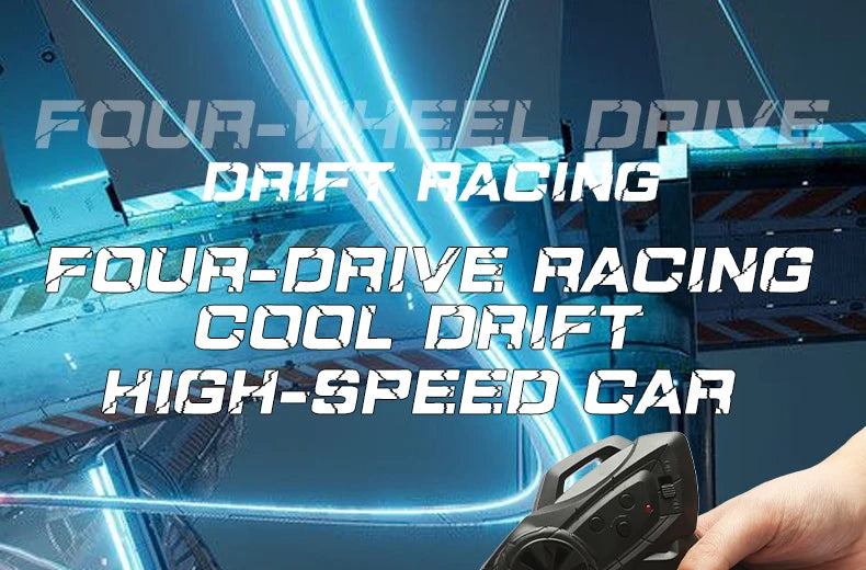 NanoDrift 4WD: 1/64 Scale Pro Racing Car – High-Speed Mini Drift