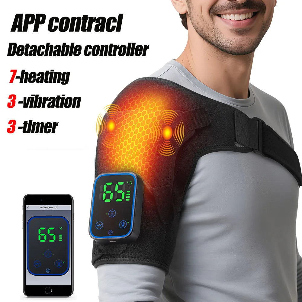 Smart LED Joint Massager: Deep Relief for Knee & Shoulder