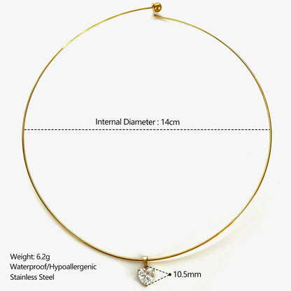 Forme Necklace · Gold Tone