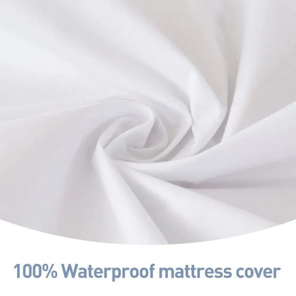 SilentGuard: 100% Waterproof Mattress Protector – Breathable & Noiseless Jersey Bed Cove